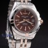 Breitling replica chronographe lady brown acciaio oro imitazione copia