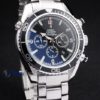 Omega replica seamaster co-axial chrono acciaio black dial imitazione copia