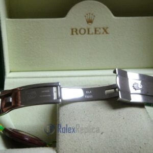rolex replica daydate white gold charry strip leather orologio replica copia imitazione