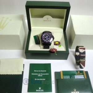 rolex replica deepsea seadweller pro-hunter pvd violet black out edition orologio replica