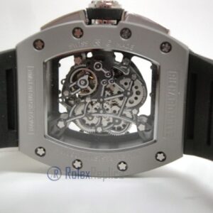 richard mille replica RM038 bubba watson skeletron titanium limited edition strip rubber-b