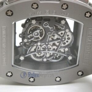 richard mille replica RM038 bubba watson skeletron titanium limited edition strip rubber-b