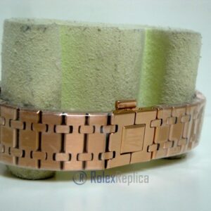 audemars piguet replica chrono royal oak leo messi rose gold black dial imitazione copia