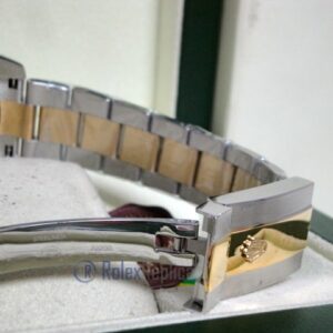 rolex replica datejust acciaio oro oyster grey dial barrette orologio imitazione