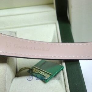 rolex replica daydate rose gold argentèè strip leather orologio replica copia imitazione