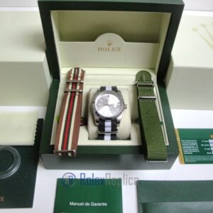 rolex replica datejust acciaio argentèè cordura orologio imitazione