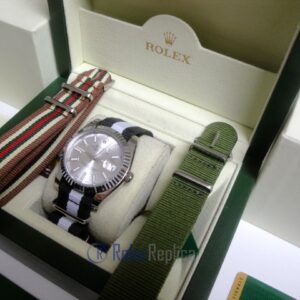 rolex replica datejust acciaio argentèè cordura orologio imitazione