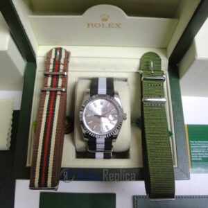 rolex replica datejust acciaio argentèè cordura orologio imitazione