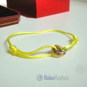 Cartier replica gioiello bracciale trinity yellow