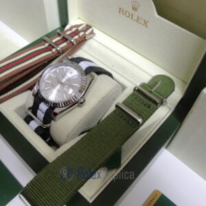 rolex replica datejust acciaio argentèè cordura orologio imitazione