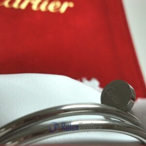 Cartier replica gioiello bracciale juste un clou oro bianco