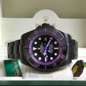rolex replica deepsea seadweller pro-hunter pvd violet black out edition orologio replica