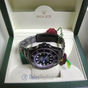 rolex replica deepsea seadweller pro-hunter pvd violet black out edition orologio replica