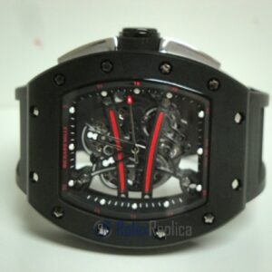 richard mille replica RM61-01 baby blake pvd skeletron limited edition strip rubber-b