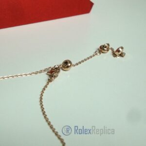 Cartier replica gioiello collier completo di orecchini love rose gold