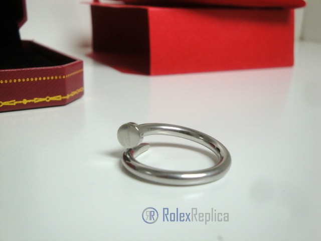 Cartier replica gioiello anello juste un clou white gold