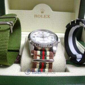 rolex replica datejust acciaio argentèè cordura by gucci orologio imitazione