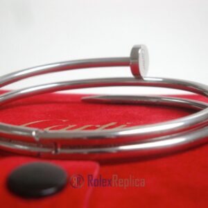 Cartier replica gioiello bracciale juste un clou oro bianco