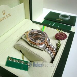 rolex replica datejust acciaio rose gold brown dial jubilèè orologio imitazione