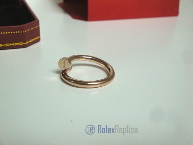 Cartier replica gioiello anello juste un clou rose gold
