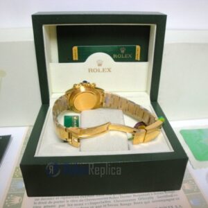 rolex replica daytona rainbow full diamonds oro giallo orologio replica