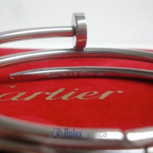 Cartier replica gioiello bracciale juste un clou oro bianco