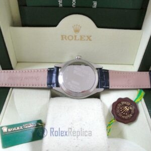 rolex replica cellini date blue dial orologio replica cinturino pelle