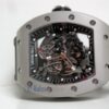 richard mille replica RM61-01 skeletron titanium limited edition strip rubber-b