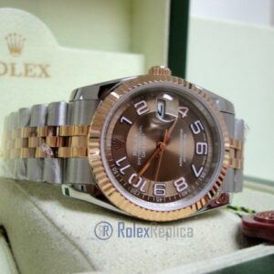 rolex replica datejust acciaio rose gold brown dial jubilèè orologio imitazione