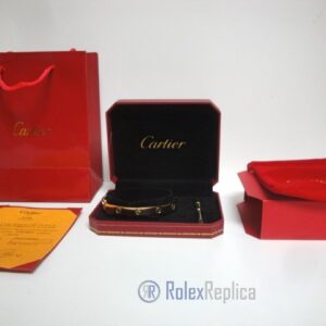 Cartier replica gioiello bracciale love oro giallo