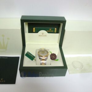 rolex replica datejust acciaio oro oyster grey dial barrette orologio imitazione