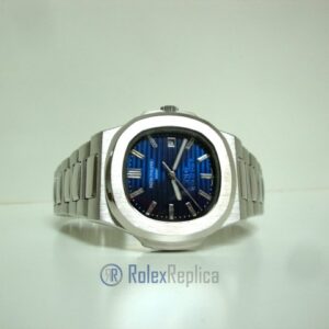 patek philippe replica nautilus blue dial skeletron acciaio 40th anniversary orologio imitazione