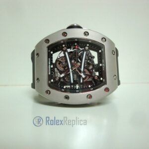 richard mille replica RM038 bubba watson skeletron titanium limited edition strip rubber-b