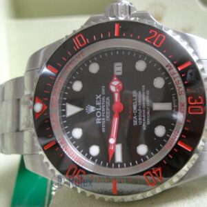 rolex replica deepsea seadweller acciaio black out red edition orologio replica