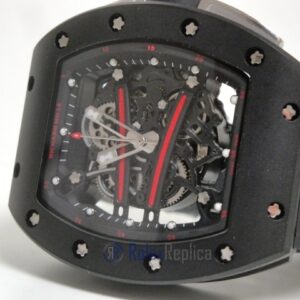 richard mille replica RM61-01 baby blake pvd skeletron limited edition strip rubber-b