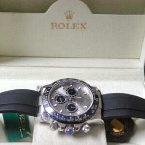 rolex replica daytona new rubber 2017 oro bianco orologio replica copia imitazione