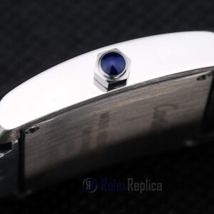 Cartier replica tank francaise acciaio oro white dial orologio imitazione perfetta