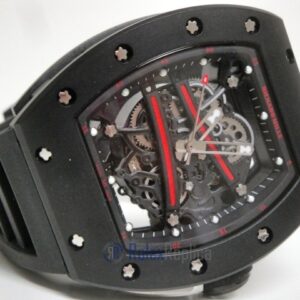 richard mille replica RM61-01 baby blake pvd skeletron limited edition strip rubber-b