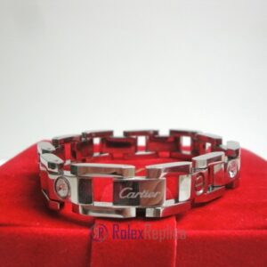 Cartier replica gioiello bracciale diamond oro bianco
