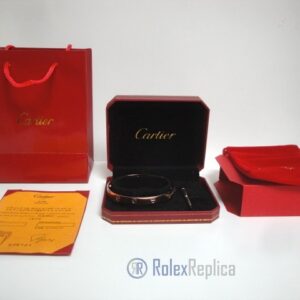 Cartier replica gioiello bracciale love oro rosa