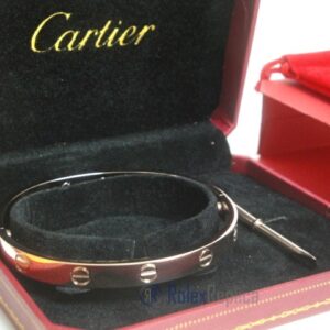 Cartier replica gioiello bracciale love oro rosa