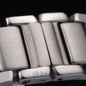 Cartier replica tank francaise acciaio white dial orologio imitazione perfetta