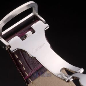 Cartier replica tank americaine acciaio strip leather cherry orologio imitazione perfetta