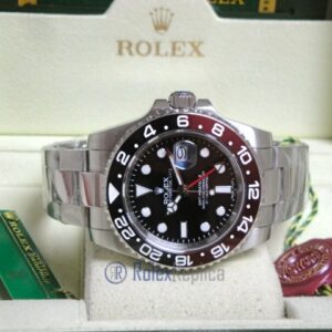 rolex replica GMT master II rosso nero RSNR ceramica orologio replica