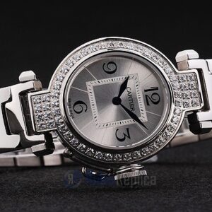Cartier replica pasha acciaio brillantini bezel orologio imitazione perfetta