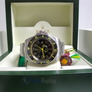 rolex replica deepsea seadweller acciaio black out yellow edition orologio replica