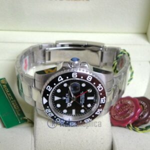 rolex replica GMT master II rosso nero RSNR ceramica orologio replica