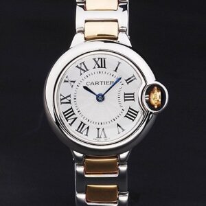 Cartier replica ballon bleu acciaio oro white dial orologio imitazione perfetta