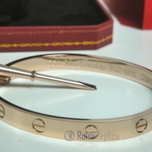 Cartier replica gioiello bracciale love oro rosa