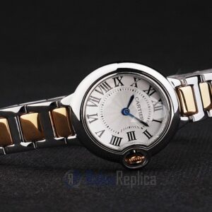 Cartier replica ballon bleu acciaio oro white dial orologio imitazione perfetta